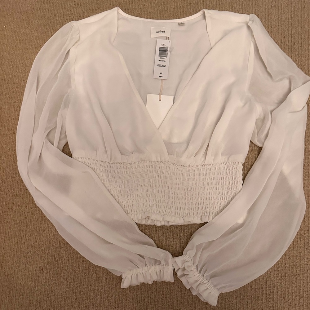 Aritzia Wilfred Wistful Top